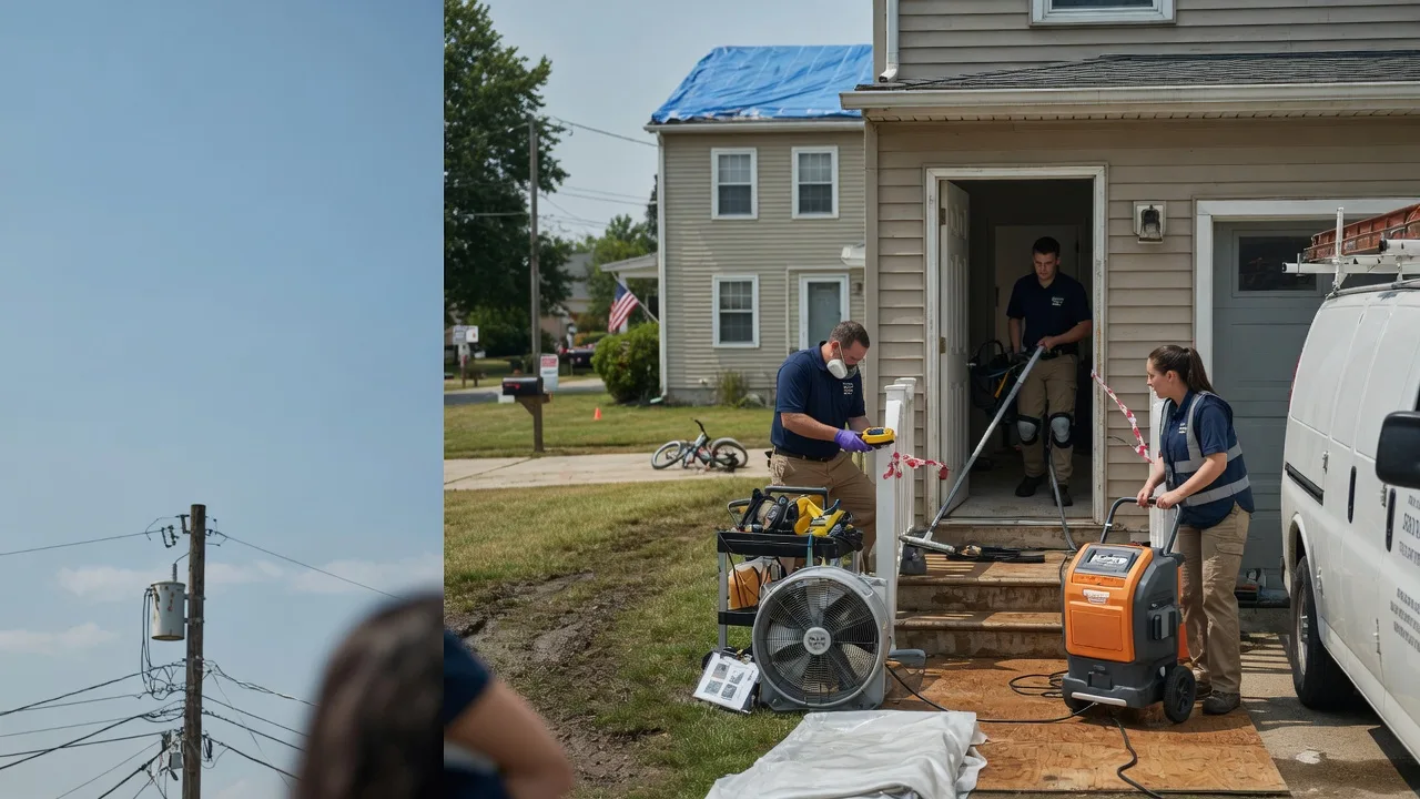 Water Damage Repair in Oneida, WI near me